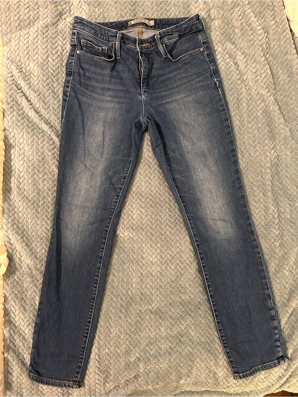 Athleta Women's Skinny Jeans in Faded Blue Wash